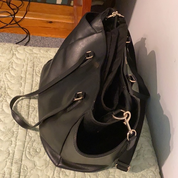 Coach leather diaper bag- black - Picture 4 of 5
